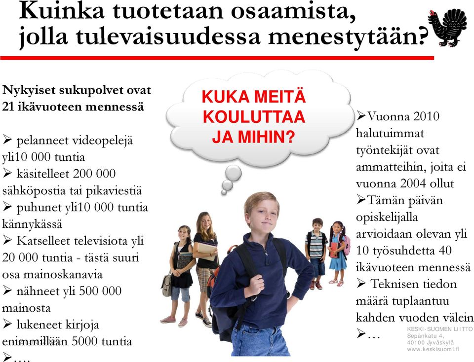 kännykässä Katselleet televisiota yli 20 000 tuntia - tästä suuri osa mainoskanavia nähneet yli 500 000 mainosta lk lukeneet kirjoja kijj enimmillään 21.10.