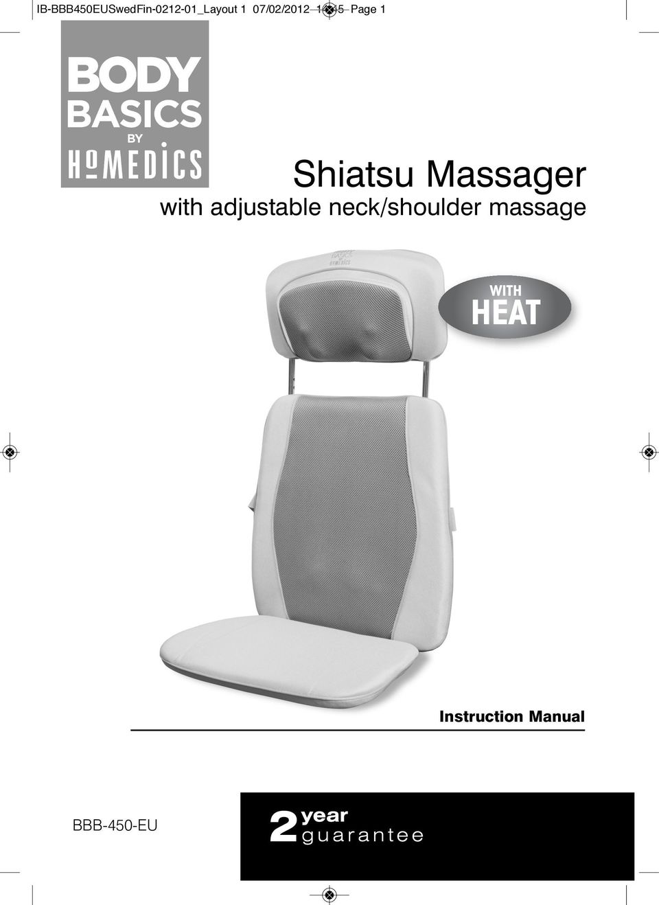 Massager with adjustable