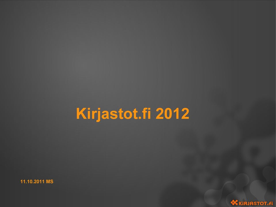 Kirjastot.