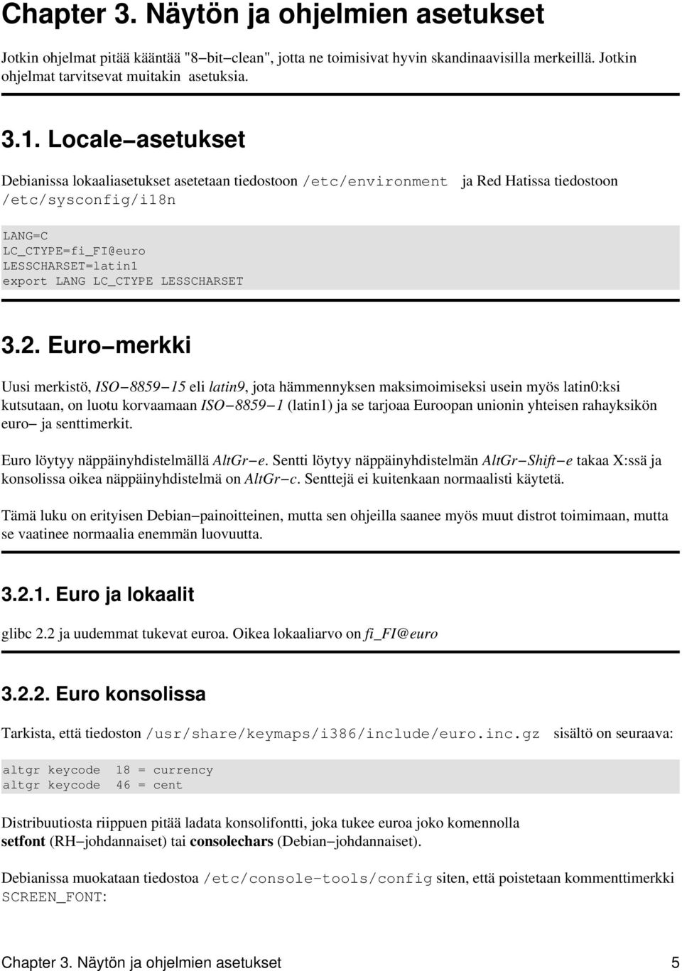 LESSCHARSET 3.2.