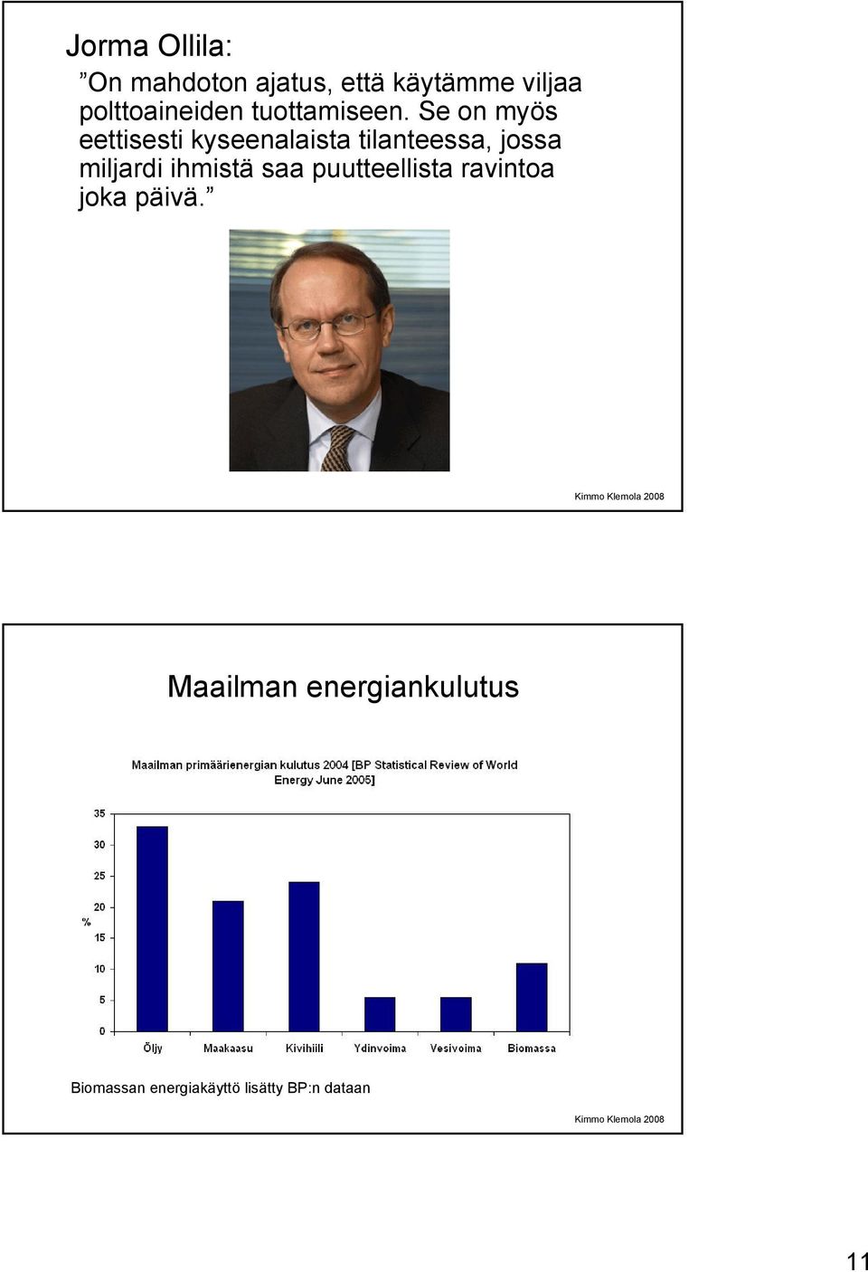 Se on myös eettisesti kyseenalaista tilanteessa, jossa miljardi