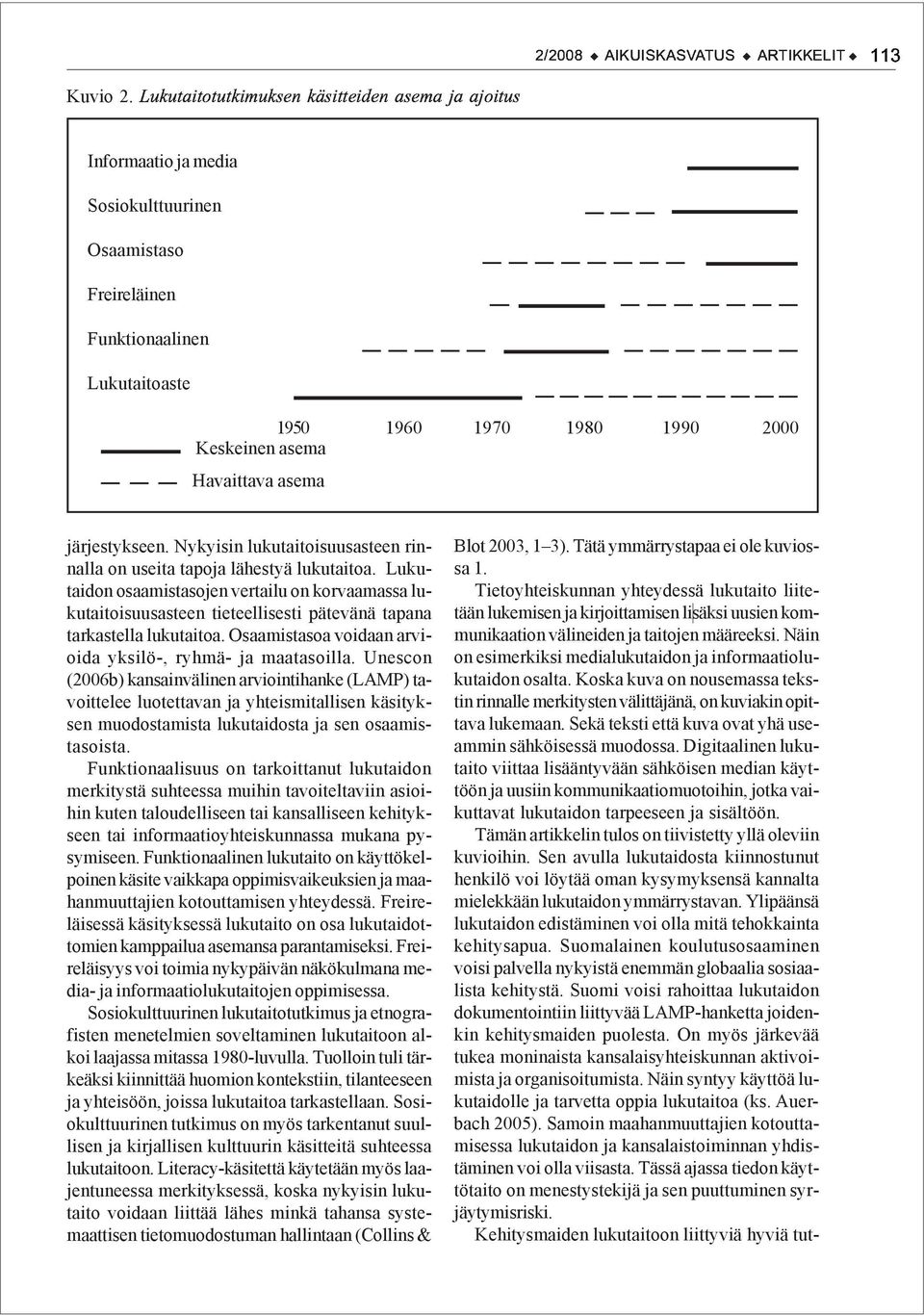 Lukutaidon osaamistasojen vertailu on korvaamassa lukutaitoisuusasteen tieteellisesti pätevänä tapana tarkastella lukutaitoa. Osaamistasoa voidaan arvioida yksilö-, ryhmä- ja maatasoilla.