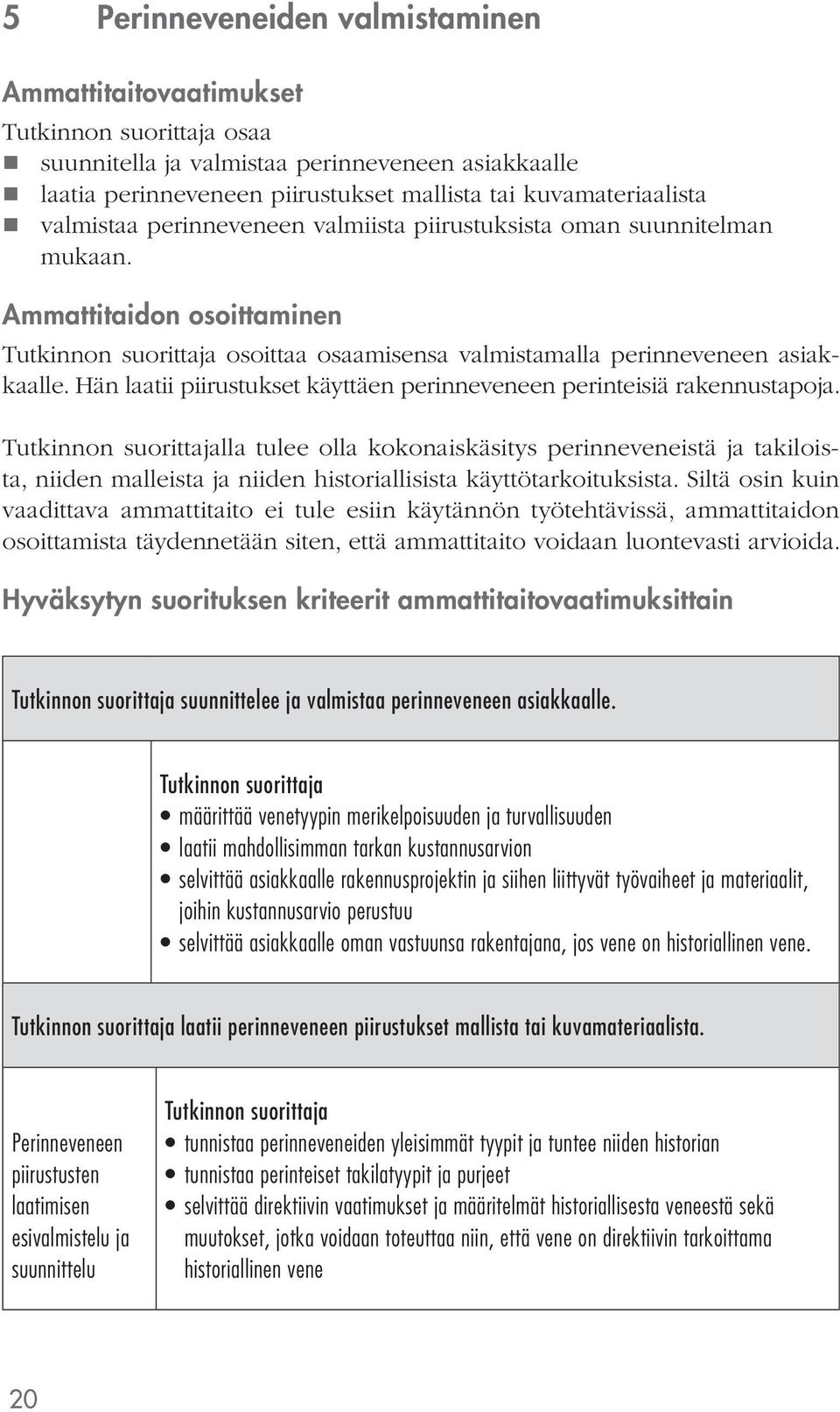 Hän laatii piirustukset käyttäen perinneveneen perinteisiä rakennustapoja.