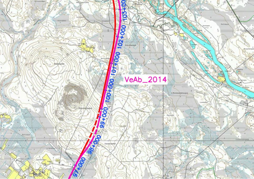 Rovaniemen ja Itä-Lapin maakuntakaavan ratayhteysselvityksen täydennys 30.10.