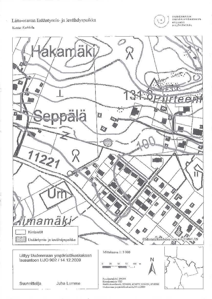 Arkkiehioimiso Olli Kumpulainen Karkkilan kaupunki 0 Torpanie A, 00 Järvenpää, puh: 0- Keski- ja Iä-Tuorilan asemakaavan muuos Alueen