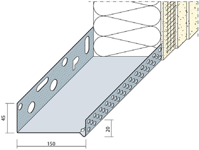 Finngard Sokkeliprofiili 150 mm Tuotekoodi: FG001500000 EAN-koodi: 6408070078273 Myyntipakkaus: 1 kpl x 2,5 m Laatikko