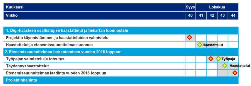 Hallinnonalat ja kunnat (huomioiden itsehallintoalueiden organisointiaikataulu) sitoutetaan automatisoimaan ja digitalisoimaan toimintatapansa asiakaslähtöisesti.