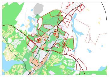Seppälänkangas Uusia työpaikka-aluemahdollisuuksia on mm. Innoroad Parkin alueella sekä uuden kehätielinjauksen yhteydessä. Luoteessa ja lännessä tehtävä yleiskaavalliset tarkastelut.