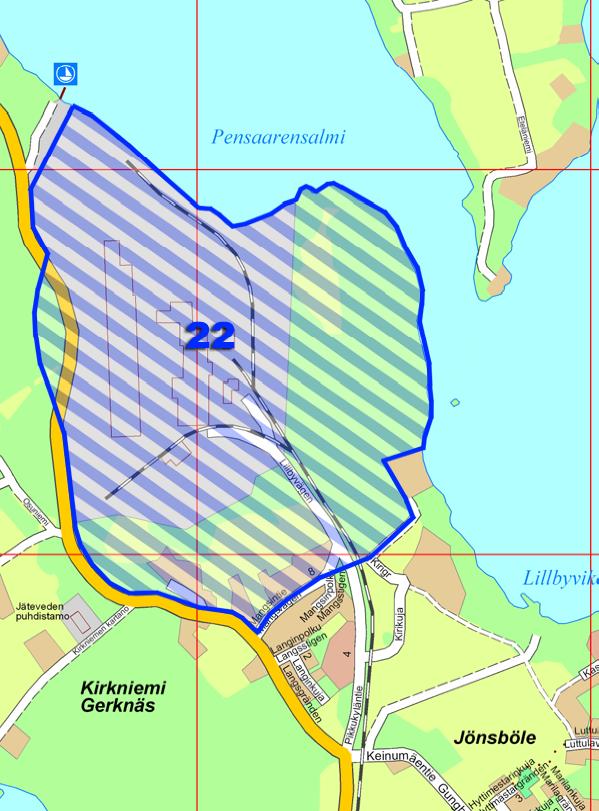 20. Entisen valtatie 25:n vähäiset 22.