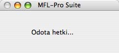 Vaihe 2 Ohjainten ja ohjelmien asentaminen Macintosh 3 USB-kaapelin käyttäjät Mac OS X 10.2.4 tai uudempi Tärkeää Varmista, että olet noudattanut kaikkia ohjeita vaiheessa 1 Laitteen asettaminen käyttökuntoon sivuilla 4 11.