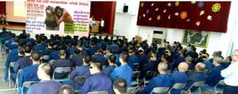 saavat tämän tilaisuuden kuulla ilosanoma Jeesuksesta. In the men s prison in Taipei it s been a busy two months since I m the only English speaker meeting with 37 inmates.