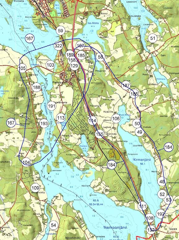3.2.3 Maiseman, kulttuuriympäristön ja luonnon arvokohteet Valtakunnallisesti arvokkaat maiseman ja rakennetun ympäristön arvokohteet Osayleiskaava-alueella ei ole ympäristöministeriön inventointien