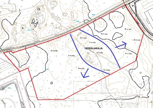 Ympäristökeskus 214005190 7 Asemakaavan selostus 31.01.2017 kaavaehdotus 3.1.2 Luonnonympäristö Maisemarakenne Topografialtaan alue on kohtalaisen tasaista.