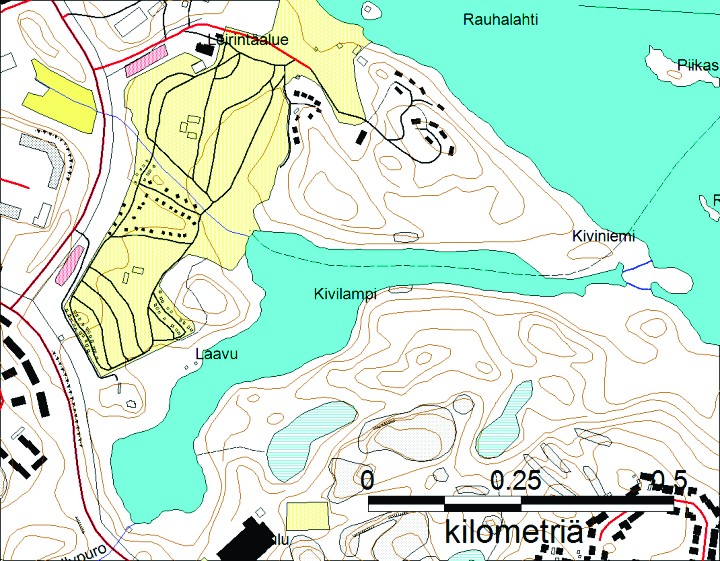 13 Kivilampi 1. Nimi ja sijainti Kivilampi Jynkkä N: 6973016 E: 27532810 ETRS-GK 27 Leirintäalueen yhteydessä sijaitseva, kalastuskäytössä oleva lampi.