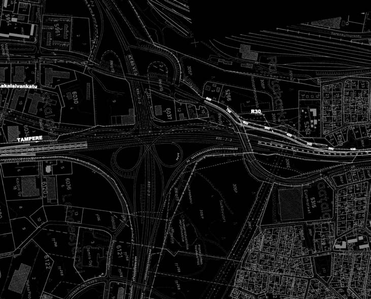 25 5.5 Ramppi R30 ja Lempääläntie Ramppi R30 erkanee moottoritieltä Lempääläntielle Rautaharkon eritasoliittymän eteläpuolella.