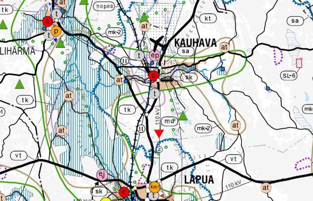 SUUNNITTELUTOIMISTO ALUETEKNIIKKA OY Sivu 6/30 - Muiden viranomaisten ja yhteisöjen laatimat suunnitelmat kuten esim.