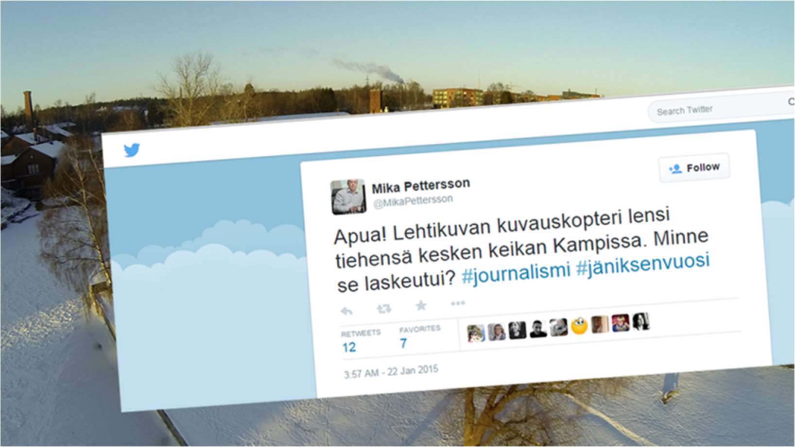 lisää luonnollisesti hankintakustannuksia, jotka kuitenkin jäävät edelleenkin vain murtoosaan esimerkiksi helikopterien osto- tai vuokraushinnoista.