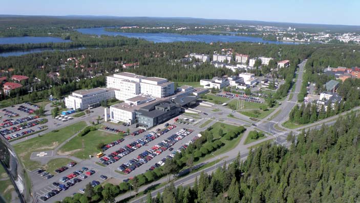Lapland Central Hospital has been developed for over a century.