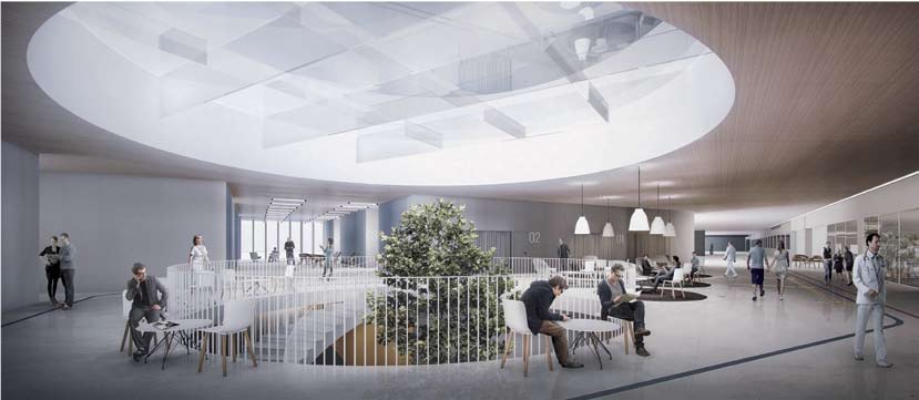 lasten -ja nuortensairaalan aula children s and adolescents hospital lobby lastenosasto children s ward 1:400