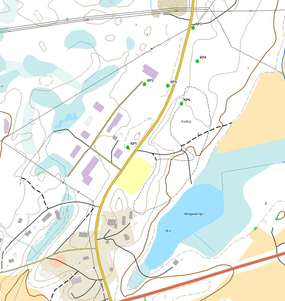 Kuortti GM50 20.-21.10.2014 KP1 x=469848,77: y=6810763,73 Syvyys/m Maalaji Muuta 1,00 Ht Kuivaa 4,00 SrHk Kairattu täryllä. 6,00 KHk Kivetön, märkää. 11,70 Hk Painui helposti. 13,20 Mr? Kovaa.