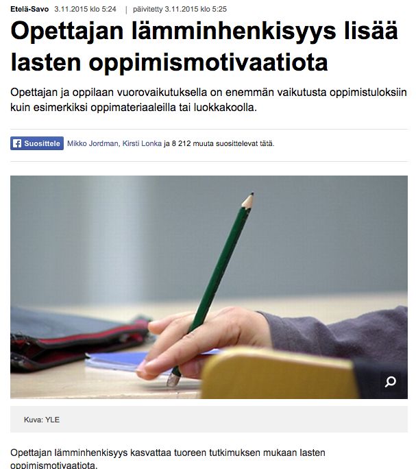 Vuorovaikutus on todellakin oppimisen ydintä!