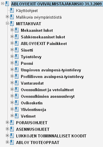 ARVOISA EXIT-OVIVALMISTAJAKANSION KÄYTTÄJÄ Käytössäsi on uusi sähköinen EXIT-ovivalmistajakansio.