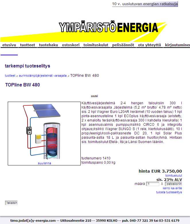 Aurinkolämpöjärjestelmä: