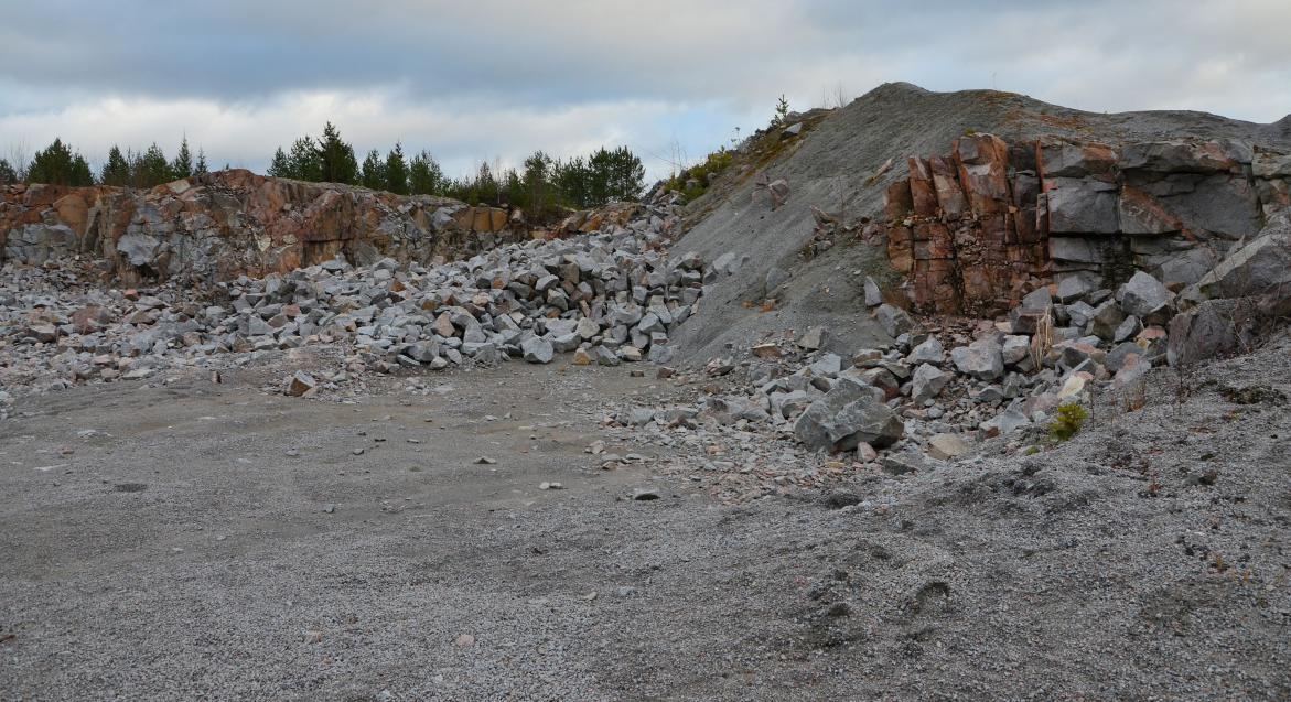 Tulikattila Kuismalan louhosalue Maisemointi- ja