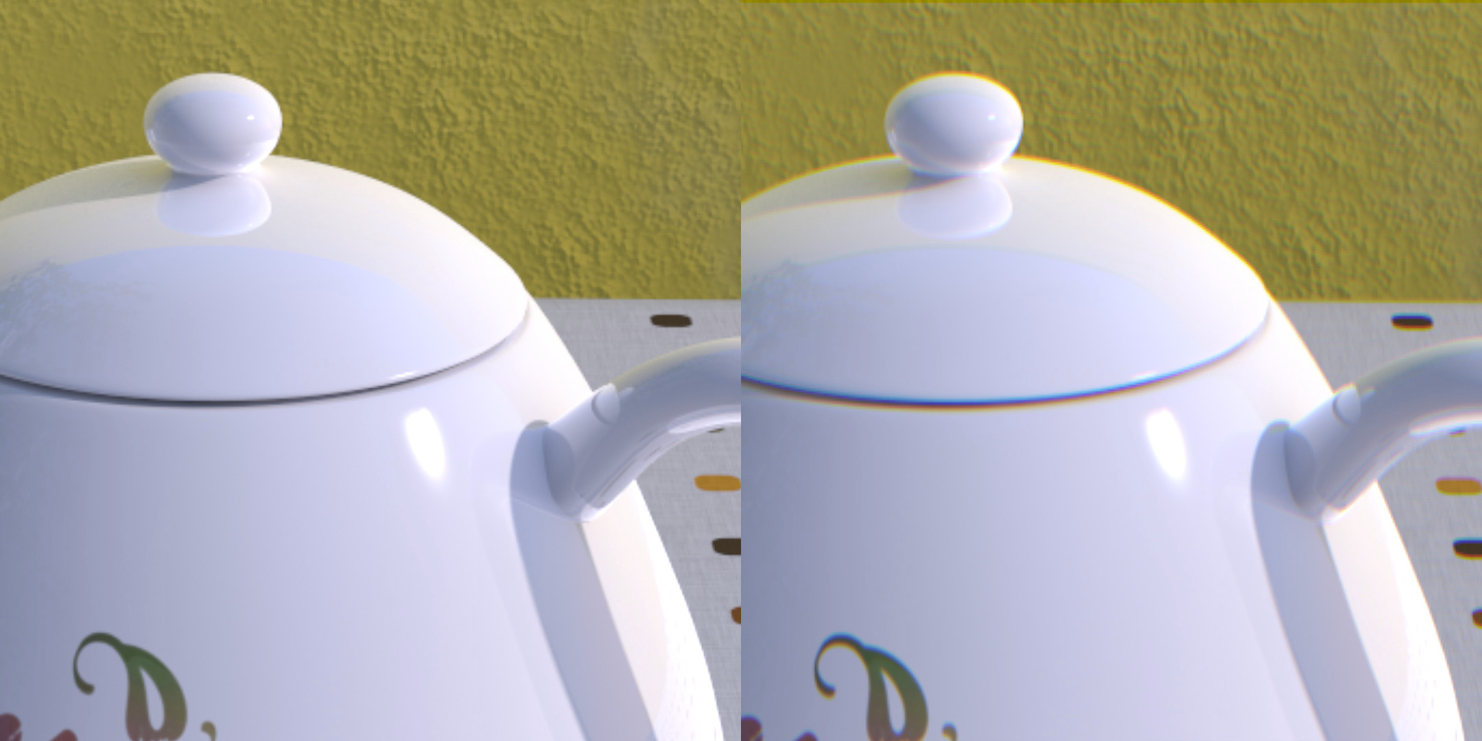 51 Chromatic Aberration voi tehdä helposti Adobe Photoshopilla siten, että venyttää punaista ja sinistä kanavaa (Channels) hieman erilleen toisistaan (Kuva 57). KUVA 57.