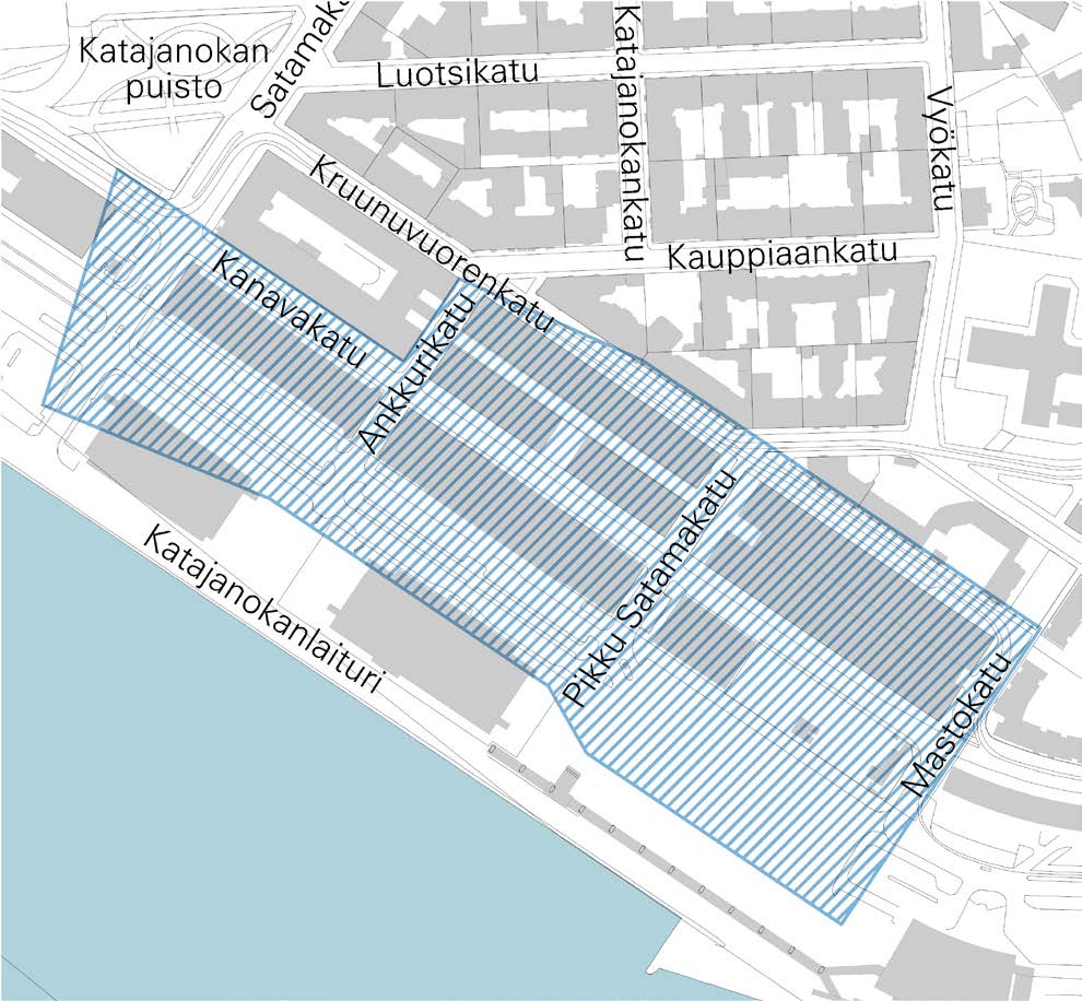 Hankenro 0796_1 HEL 2011-010484 5.9.2014 Oas 729-01/14 1 (4) KATAJANOKKA, MAANALAINEN PYSÄKÖINTILAITOS ASEMAKAAVAN MUUTOS OSALLISTUMIS- JA ARVIOINTISUUNNITELMA Tämä osallistumis- ja arviointi-suunnitelma korvaa 5.