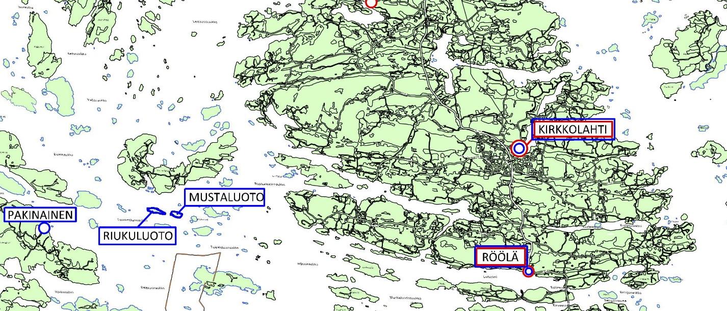 Laiturit sijoittuvat 18 eri kohteeseen Laitureiden kirjanpitoarvo on noin 300 000 1 000 vuokrattavaa venepaikkaa (noin 25 kelluvaa laituria) Taimo, Karvetti, Pappila, Väinölänniemi, Vanha-kaupunki,