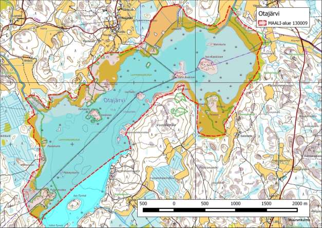 293 Otajärven MAALI-alue.