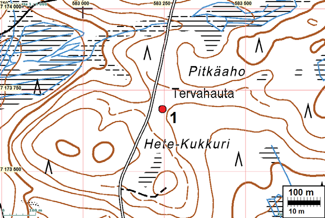 16 Muinaisjäännökset HYRYNSALMI 1 HETE-KUKKURI Mjtunnus: Rauh.