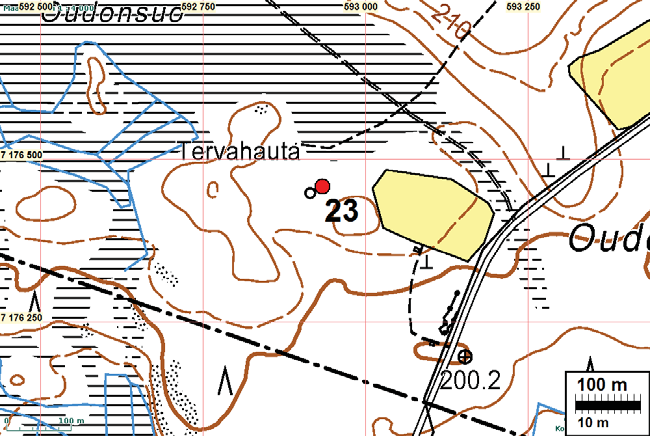 45 SUOMUSSALMI 23 OUDONSUO Mjtunnus: Rauh.