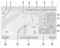 84 Navigointi Autosymboli Lisävalinnat 6. NAVIGOINTIPALVELUT Katso (NAVI 80 IntelliLink) "LIVEpalvelut" alla. Liikenne Nopeuskamerat Paikallishaku/TomTompaikat My TomTom live Sää 7.