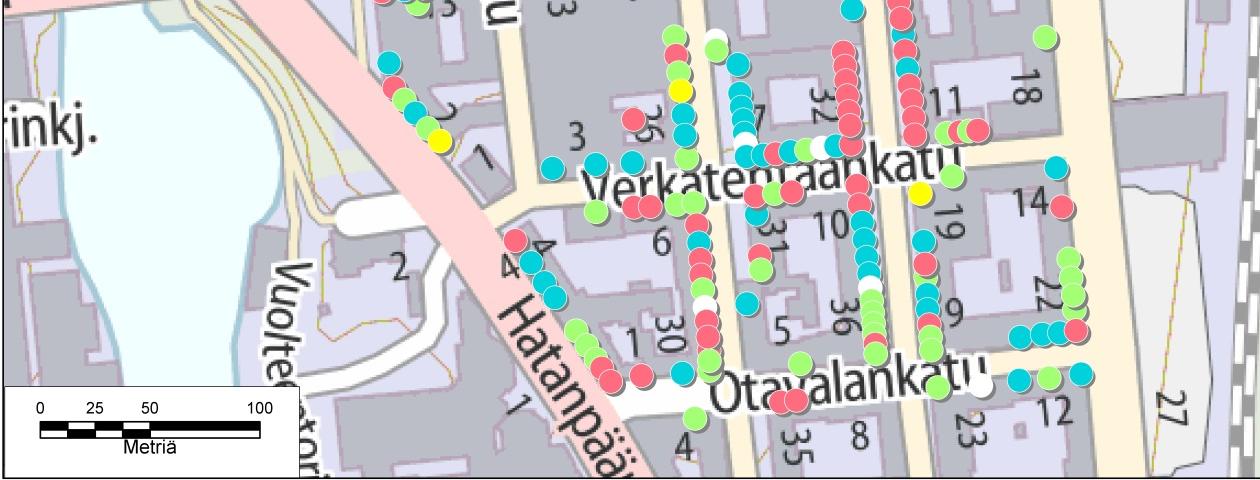 JOUKKOLIIKENNEKATU- JA ELÄVÖITTÄMISKOKEILUN VAIKUTUKSET 2 Kuva 2