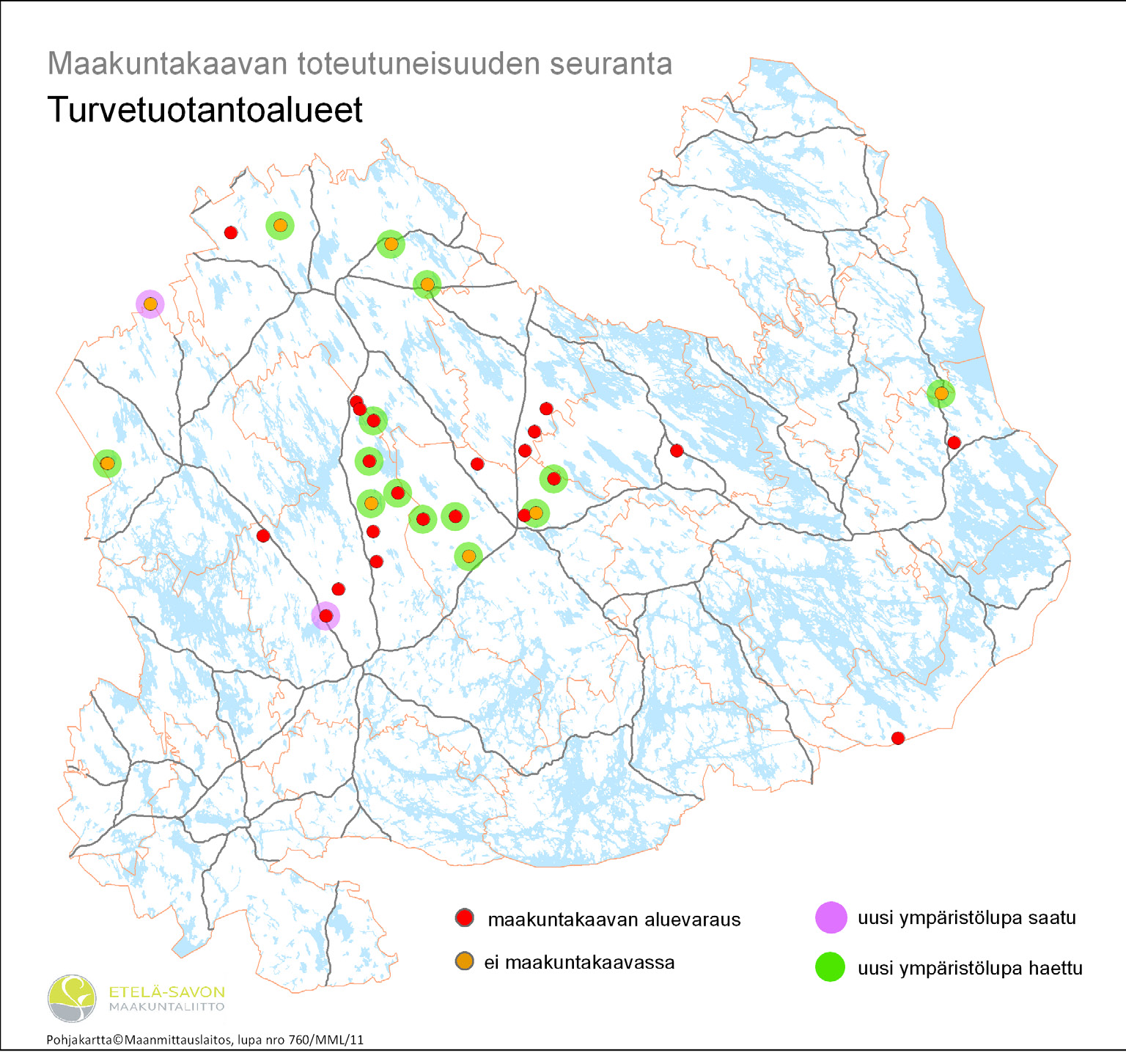 vetuotannon edellyttämiä ympäristölupia. Ympäristöluvat myönnetään joko toistaiseksi tai määräajan voimassa olevina.