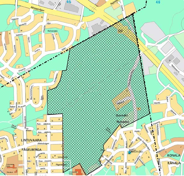 joka koskee 16. päivänä toukokuuta 2005 päivättyä, Espoon kaupunkisuunnittelukeskuksen laatimaa asemakaavakarttaa, piirustusnumero 6182.