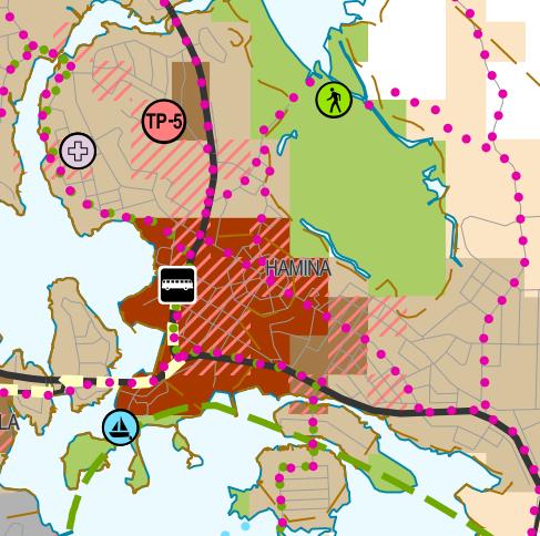 KOTKAN-HAMINAN SEUDUN STRATEGINEN YLEISKAAVA - KESKEINEN SISÄLTÖ ELINKEINOELÄMÄ (KILPAILUKYKY): MATKAILU Kehittämismalleissa tunnistettu seudun matkailun tulevaisuuden kärkikohteet: Valkmusan