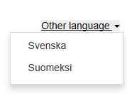 Min ansökan Kirjaudu sisään Käyttäjätilin luomiseksi Min ansökan-palvelussa, valitse Rekisteröi tili.