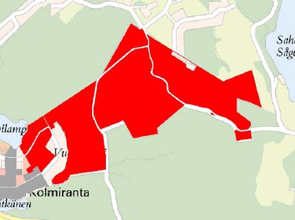 5.2 Tavoitteellinen toiminta-alueen laajennus 2017-2018 Seuraavissa kuvissa on esitetty punaisella värillä tavoitteellinen