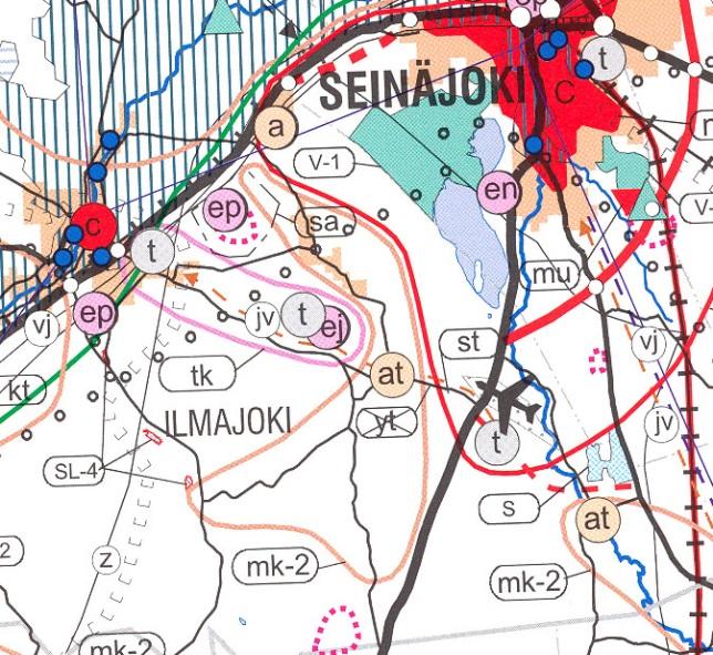 3.2 Suunnittelutilanne 3.2.1 Suunnittelualuetta koskevat suunnitelmat, päätökset ja selvitykset Maakuntakaava Ote voimassa olevasta maakuntakaavasta. Suunnittelualueella on voimassa 23.5.