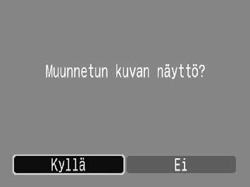 = Kuvakoon muuttaminen Voit muuttaa kuvan pienemmäksi ja tallentaa pienemmän kuvan erillisenä tiedostona. Valitse [Muuta kuvakoko].