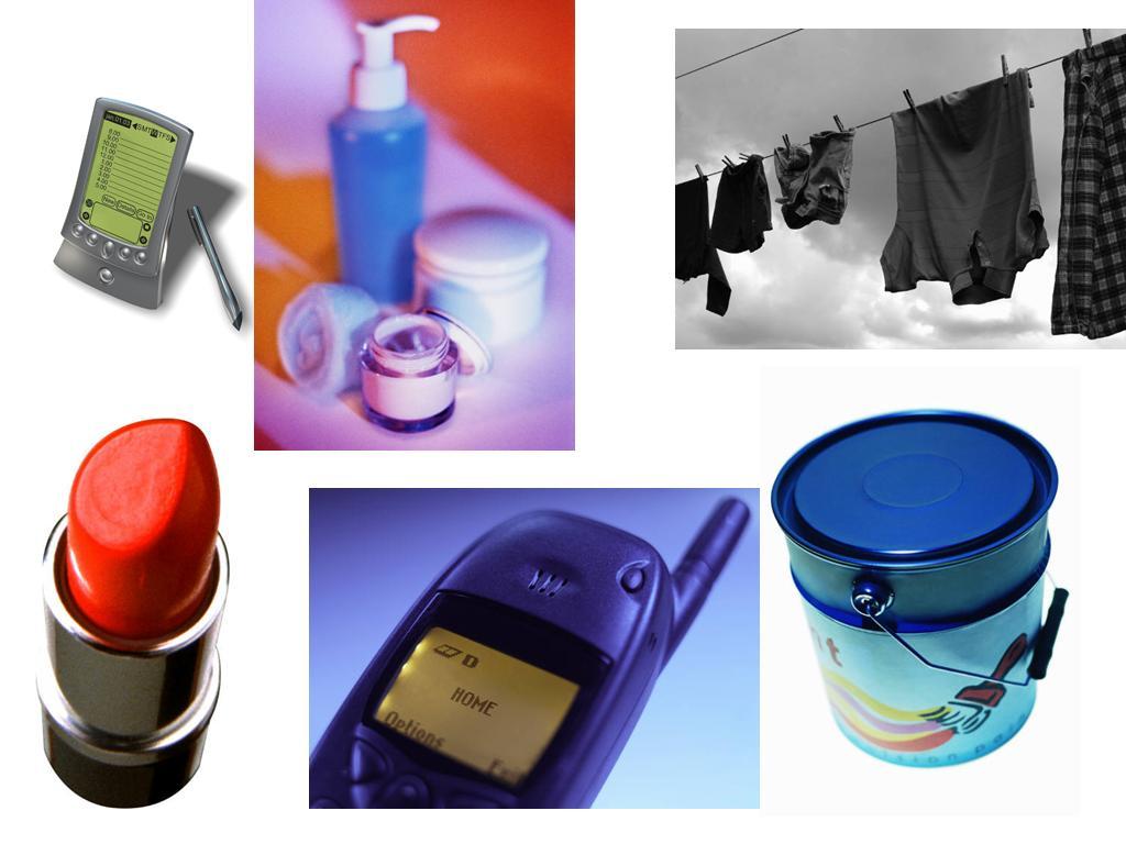 Tuotteet (näytteitä) Kuva: Nanoworlds products