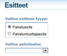 7. Esitteet EManagement-järjetelmässä voidaan nopeasti muodostaa esitteitä, joko palvelun perusteella (saadaan samaan esitteeseen ne palveluntuottajat, jotka tuottavat esimerkiksi siivouspalvelua)