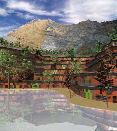 15/08/2012 31 Finnish EcoCity concept in China - New housing in old quarries High density - high rise housing Good orientation Possibility to maximum of 50-60 storeys Energy producing lifts (reduced