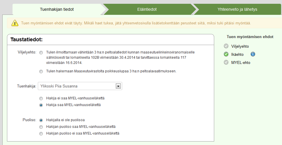 20 Kommeri & Ylikoski Kansallisten kotieläintukien ennakko
