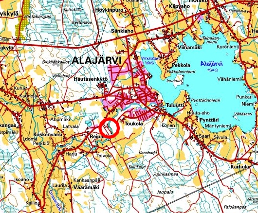 D) Palaute osallistumis- ja arviointisuunnitelmasta Tätä osallistumis- ja arviointisuunnitelmaa on saatavilla Alajärven kaupungin maankäyttö- ja mittaustoimistosta, Alvar Aallon tie 2.