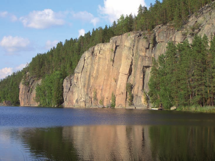 maalauskohde, Olhavanvuori (liite 1, kohde 42), on tästä hyvä esimerkki.