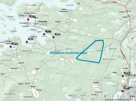 viljelylaitoksen alapuolisella pisteellä P1 oli hieman korkeampi kuin vertailupisteellä P0, johtuen mahdollisesti vähäisestä kuormituksesta.